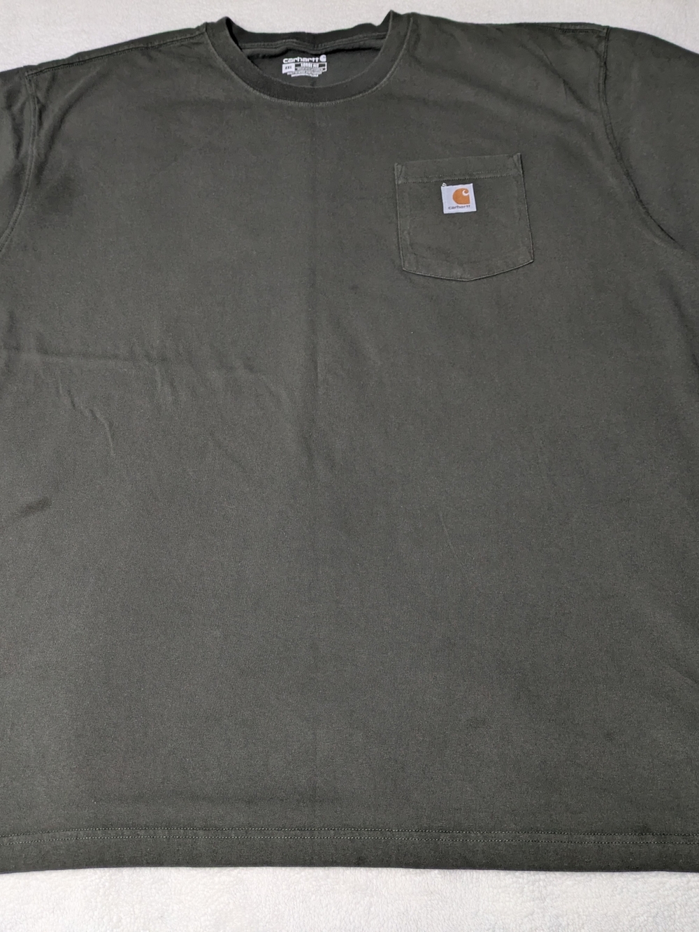 Carhartt Loose Fit K87 Heavyweight Pocket T-Shirt – Men's 4XL Dark Gray